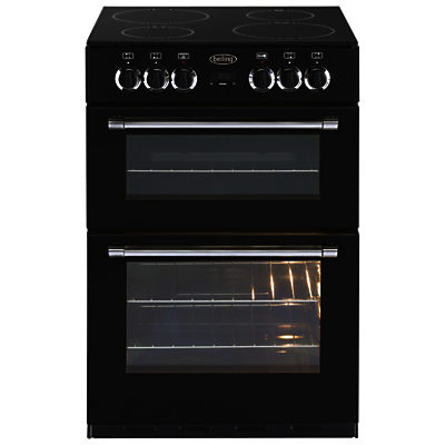Belling Classic 60e Freestanding Electric Cooker Black Belling Classic 60e Freestanding Electric Cooker Black